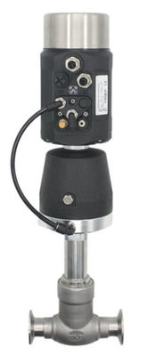 Válvula de diafragma pneumática da barra do selo 8 de AISI 316L EPDM